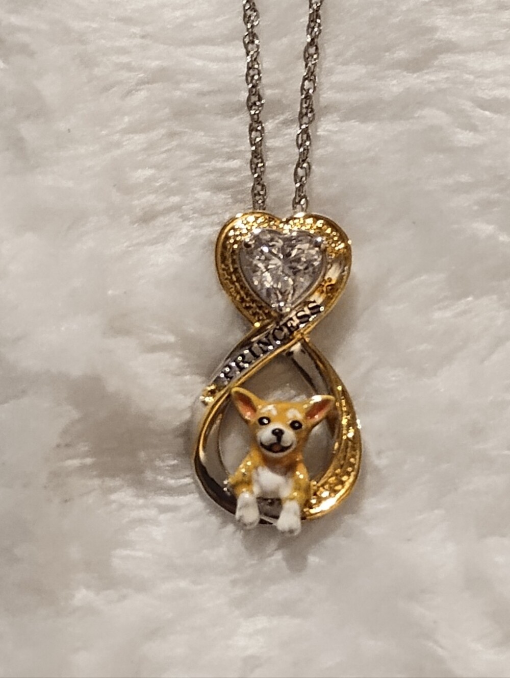 Bradford Exchange Always In My Heart Infinity Pendant Necklace